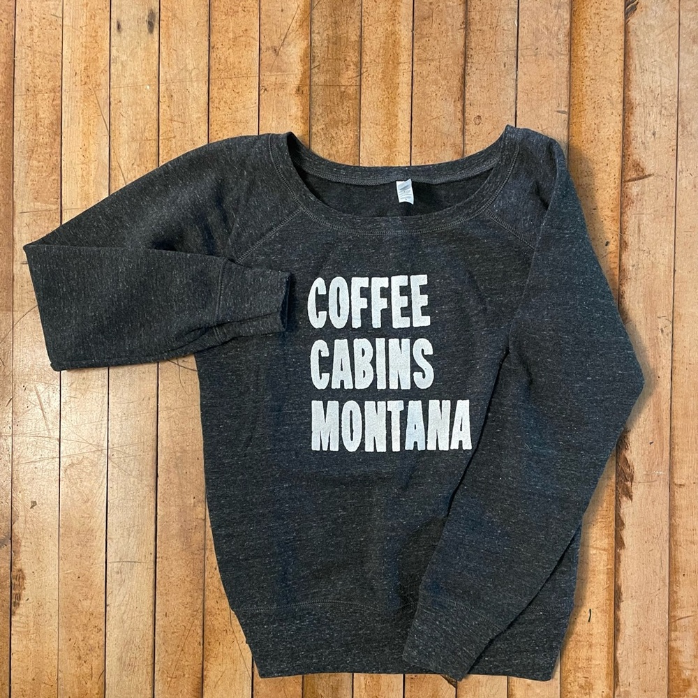 Women's Gray Crewneck Sweatshirt